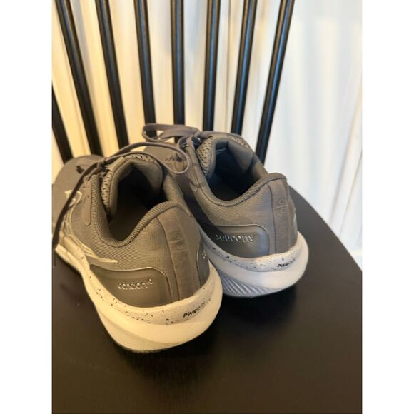 Saucony Echelon 10 grey running shoe size 9 - Picture 7 of 12